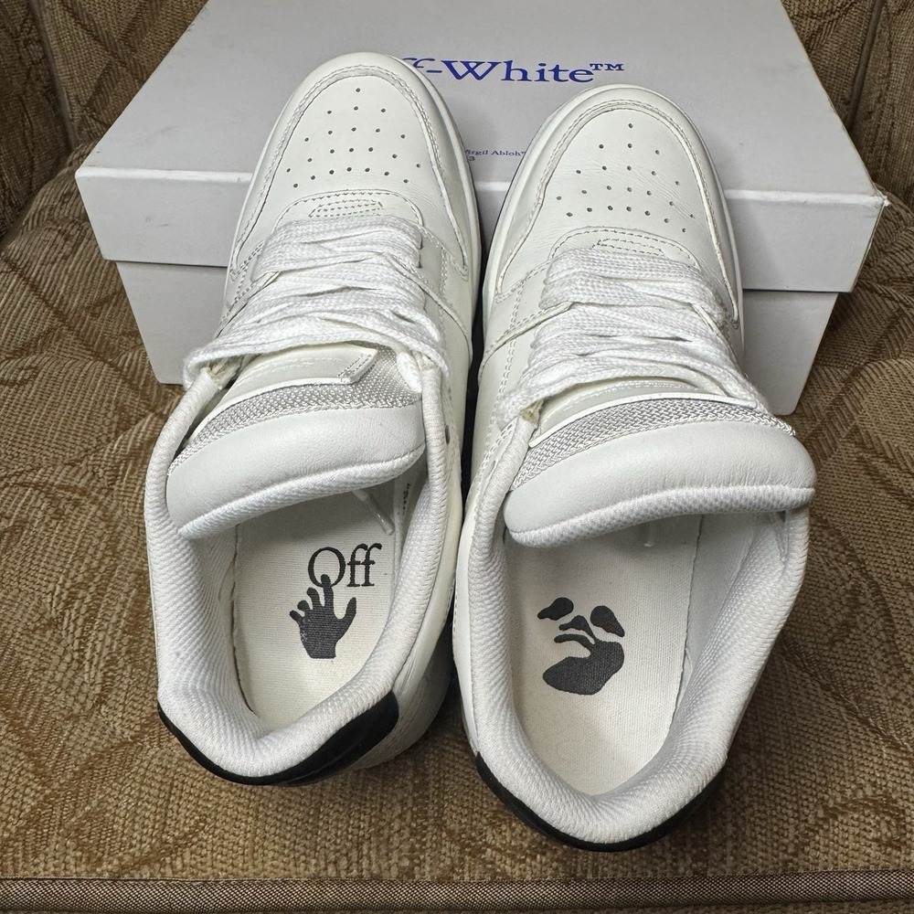 Women's Size 38 - Off-White Out of Office Beige Lightly Worn! Comes with box! - Picture 8 of 10